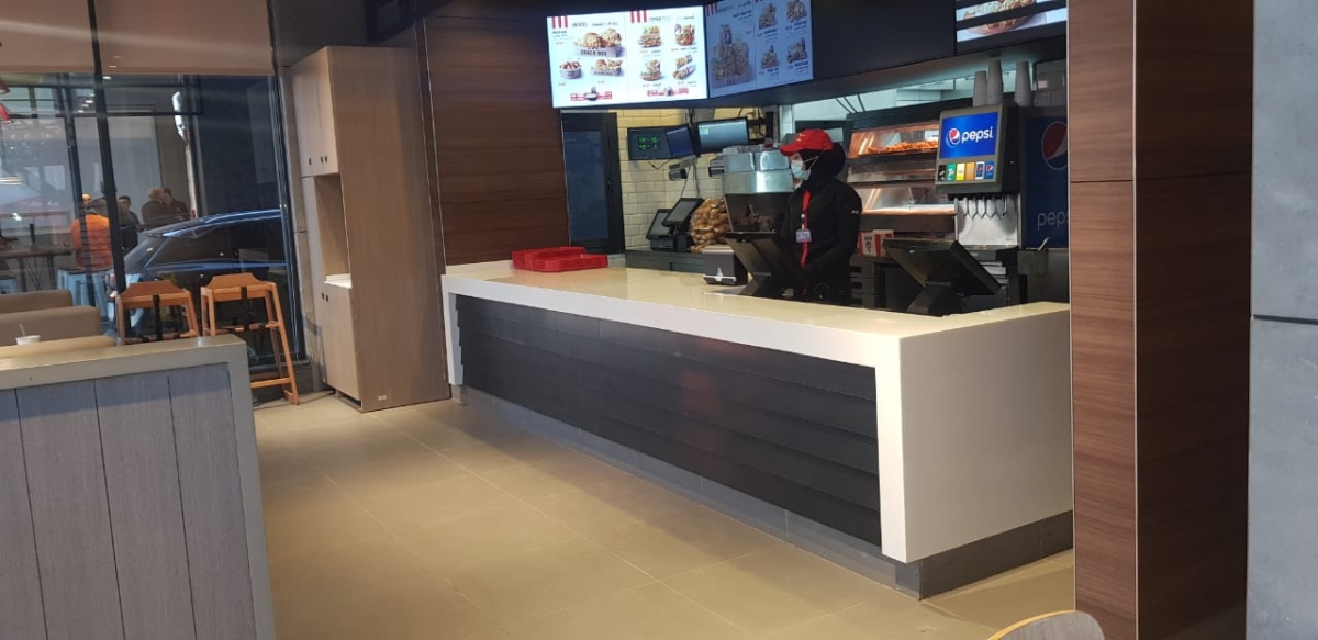 KFC and Hardee's Oasis